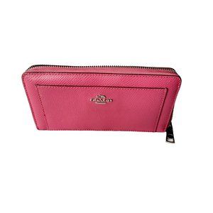 Coach Blush Pink (Zip around wallet)